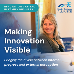 Making Innovation Visible